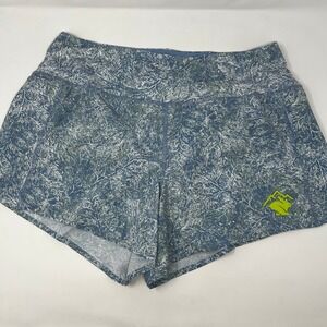 Rabbit Summit Chasers 4" Running Shorts Endless Sky Fern Blue Women's Large